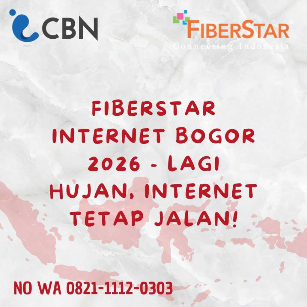 Fiberstar Internet Bogor
