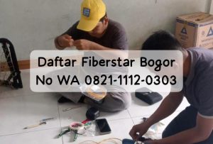 Fiberstar Internet Bogor